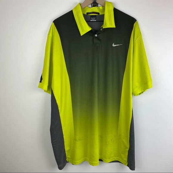 Tiger Woods Nike Golf Shirt 2xl 
